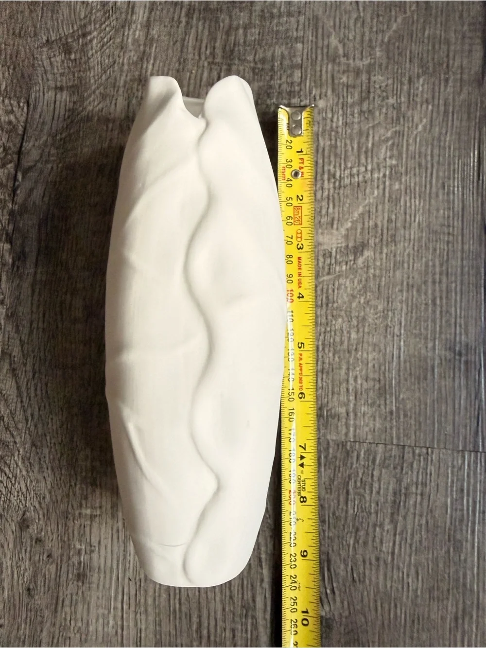Neutral White Ceramic Leaf Vase Set of 3 - Home Accents